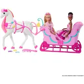 Barbie In The Nutcracker Snoepjesland - Paard met Slee - Poppen niet inbegrepen