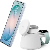 Belkin Boostcharge Pro Magnetisch Draadloos Oplaadstation Qi2 25w - Wit