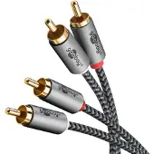 Goobay Plus stereo cinch kabel, 3,0 m