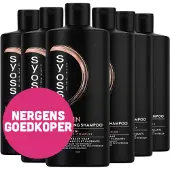 Syoss Keratin - Shampoo - Haarverzorging - Sterker en Gezonder Haar - Broos and Breekbaar Haar - Voordeelverpakking - 6x440ml
