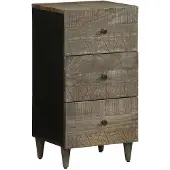 vidaXL Dressoir 40x33x75 cm massief mangohout