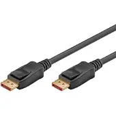 Goobay DisplayPort kabel | VESA-gecertificeerd | DP2.1a (16K 60Hz) | UHBR20 (80Gbit/s) | 1 meter