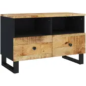 Syfax TV-meubel, 70 x 33 x 46 cm, massief mangohout