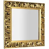 Sapho Zeegras Spiegel met lijst, 90x90cm, goud