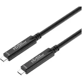 Microconnect USB-C naar USB-C kabel 5m, Premium glasvezel, bidirectioneel. 10 Gbps, 8K, 60W