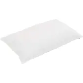 vidaXL Beddengoedset met kussens, 2 stuks, wit, microvezel