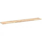 vidaXL Wandschap zwevend 160x20x2 cm onbehandeld massief acaciahout