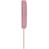 vidaXL LED Hoofdbord met LED-stripverlichting Roze 144 cm Fluweel