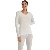 Falke Longsleeve Women Daily ClimaWool Off-White-XL