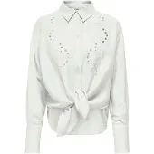 ONLY ONLBIRONA LINO L/S TIE SHIRT WVN SUD