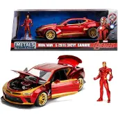 Jada Toys - Marvel Ironman 2016 Chevy Camaro SS 1:24 - 9399724314R00