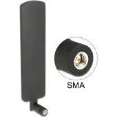 DeLOCK LTE (4G) antenne - omnidirectioneel - SMA (m) - 2 dBi / zwart