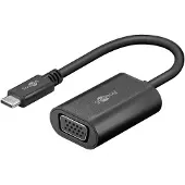 Goobay USB 3.1 (Type C) naar VGA-adapter [USB-C-stekker, VGA-aansluiting]