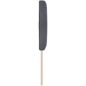 vidaXL LED Hoofdbord Donkergrijs 144 cm Fluweel