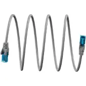 Goobay UTP CAT6a flexibele netwerkkabel | TPE LSZH | grijs | 10 meter