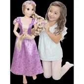 Disney Princess Disney Prinses Rapunzel, Fashionpop, voor meisjes, vanaf 3 jaar, meisje, 810 mm, meerkleurig