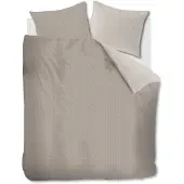 Rivièra Maison Dekbedovertrek Twisted - Zand 140x200/220 cm