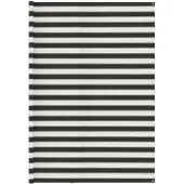 vidaXL Tenttapijt 300x600 cm antracietkleurig en wit