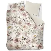 Rivièra Maison Dekbedovertrek Lily Love Roze Katoen-140 x 200 / 220 cm | 1-Persoons
