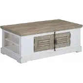 Tower Living Amanda Coffeetable 4 drs. (Naturel, 135x75x50cm)