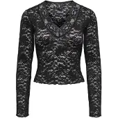 ONLY Onlnikka Blouse Dames Zwart S