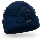 Vivisence Hoed '7058' donkerblauw