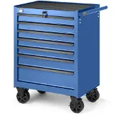 HBM gereedschapswagen 7 laden, blauw