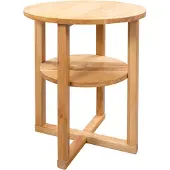 vidaXL Bijzettafel 40x50 cm massief eikenhout