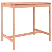 vidaXL Tuintafel 121x82,5x110 cm, massief douglashout