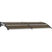 vidaXL Deurluifel 240x100 cm PC zwart
