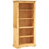 vidaXL Boekenkast met 5 planken Corona-stijl 80x40x170 cm grenenhout