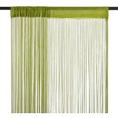 vidaXL Draadgordijnen 140x250 cm groen 2 st