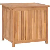 vidaXL Opbergbox 60x50x58 cm massief teakhout