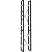 vidaXL Boekenkast met 5 schappen 40x30x175 cm bewerkt hout wit