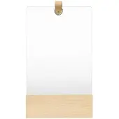 vidaXL Wandspiegel 23x29,5 cm massief grenenhout