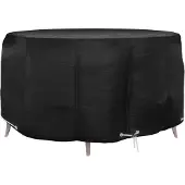 vidaXL Tuinmeubelhoes met 10 oogjes rond Ø 230x90 cm