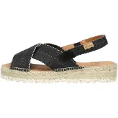 Toni pons Espadrilles Dames Elvira Zwart Canvas | Maat 40