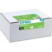 Dymo 2093091 (12 stuks) Etiket Zwart op wit
