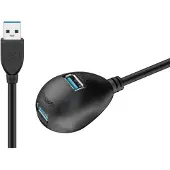 Goobay USB A Verlengkabel Hub Docking Splitter