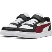 Puma Caven III sneakers - zwart/wit/rood Jongens/Meisjes - maat 28