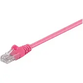 Goobay Netwerkkabel | Cat5e U/UTP | 1 meter (Roze)