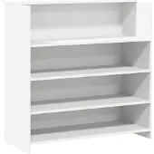 vidaXL Receptiebalie Wit 180x50x103,5 cm Bewerkt Hout