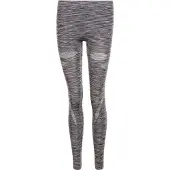 Endurance leggings, sportief design, naadloos, kleur: zwart, maat: 128/140