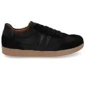 Gabor Sneakers laag 'Schnürschuh Damen 6011.01.010 Echtleder in schwarz' zwart
