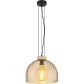 Globo Hanglamp Swanson zwart Ø 30cm