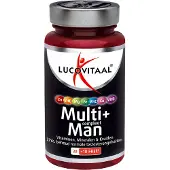 Lucovitaal 1+1 gratis | Multi+ compleet Man (40 tabletten)