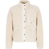 Protest Fleece jas 'PRTLUX' offwhite