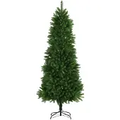 vidaXL Kunstkerstboom met levensechte naalden 240 cm groen
