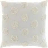 Unique living D- - Kussen Giel 45x45cm Ivory