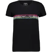CMP 39d4906 T-shirt Met Korte Mouwen Zwart S Vrouw